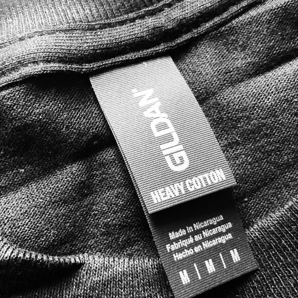 K-POP Black Cotton T-Shirt Gender Fusion Fashion Size M NEW - Picture 4 of 4